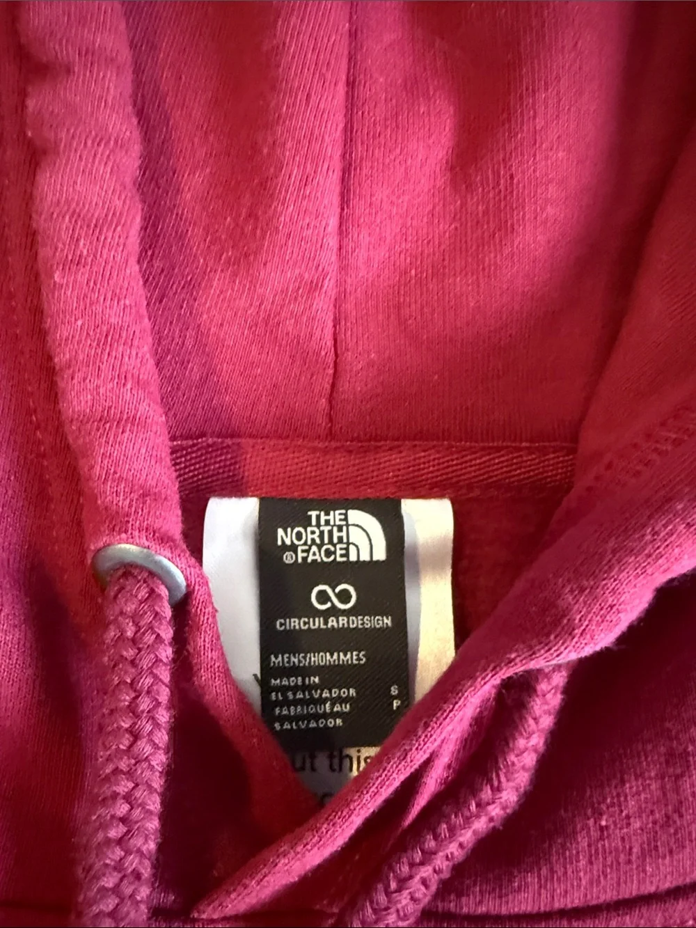 Men's The North Face Maroon Pullover  Hoodie (never worn)